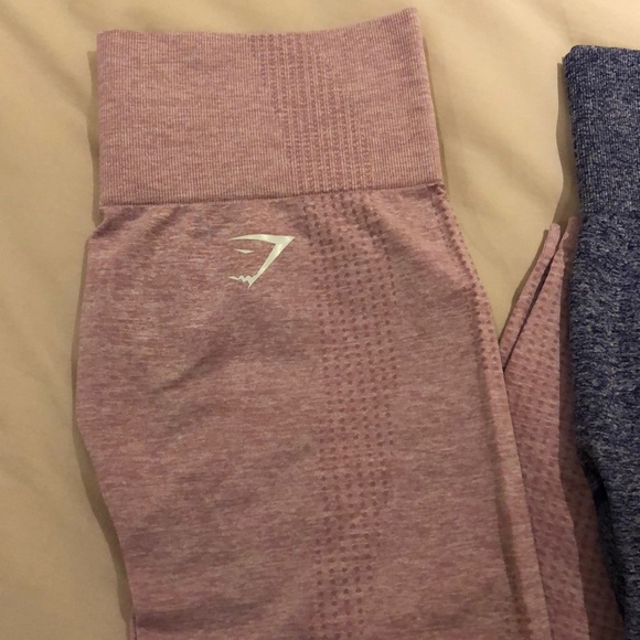 Gymshark Pants - Vital Seamless Gymshark leggings - pink
